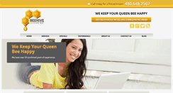Desktop Screenshot of beehivecleaning.com